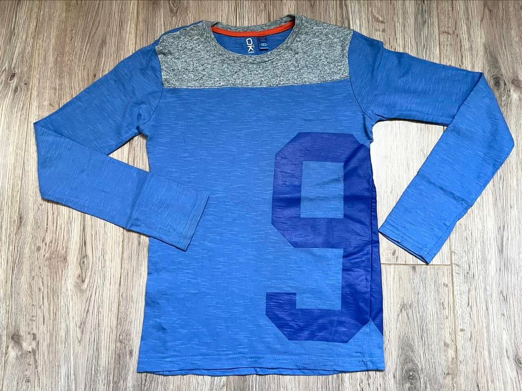 Longsleeve Okaïdi 152 / 12 jaar, Enfants & Bébés, Vêtements enfant | Taille 152, Utilisé, Garçon, Chemise ou À manches longues
