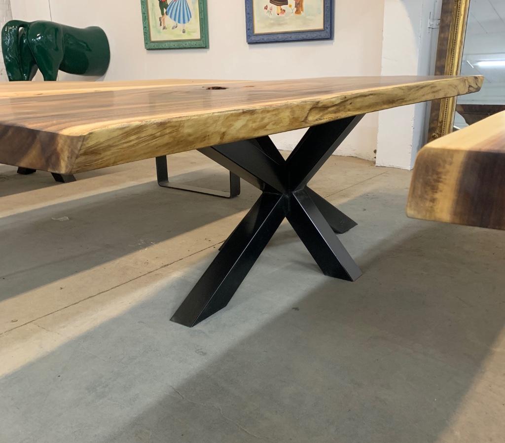 Design tafelpoten — metaal of hout, Huis en Inrichting, Tafels | Eettafels, Ophalen of Verzenden, Nieuw, Eikenhout