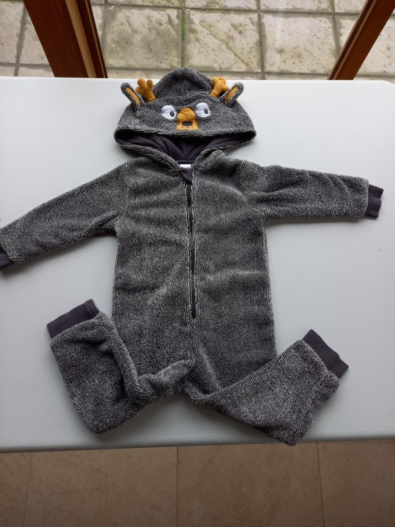 Nieuwstaat, leuke warme onesie maat 98, Kinderen en Baby's, Overige typen, Jongen of Meisje, JBC, Ophalen of Verzenden