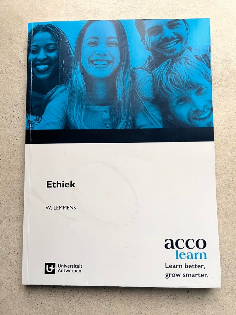 Willem Lemmens - Handboek Ethiek UA, Ophalen of Verzenden, Nieuw, Lemmens