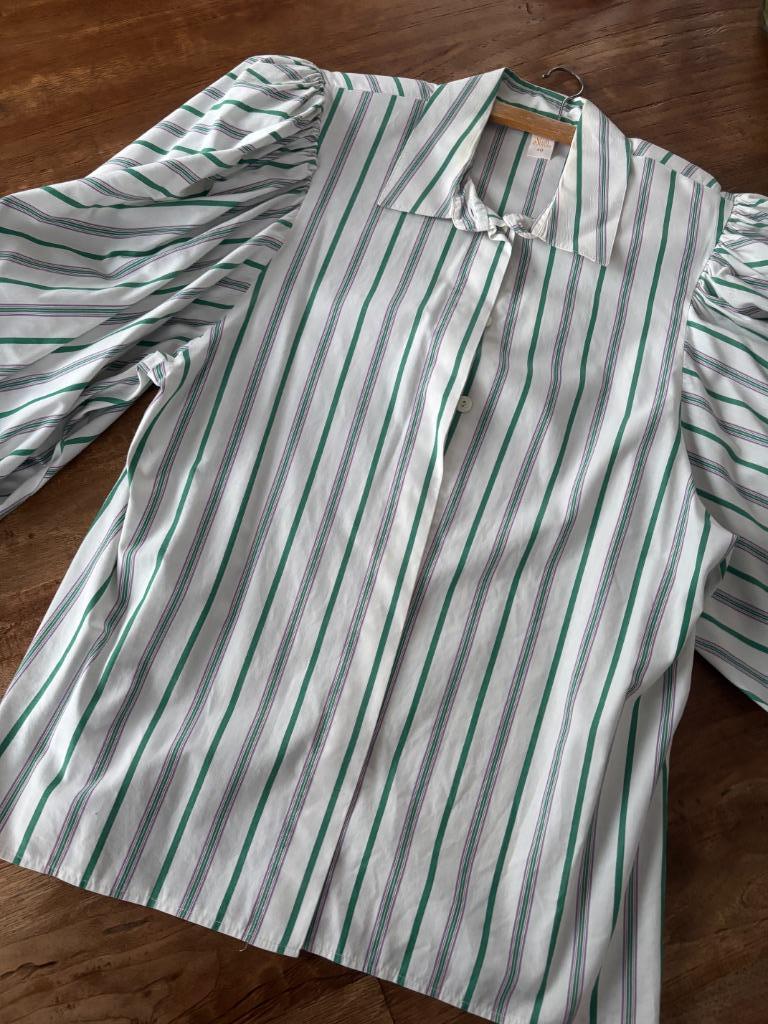 Vintage blouse maat 40, Maat 38/40 (M), Wit, SIXTH SENSE, Ophalen of Verzenden