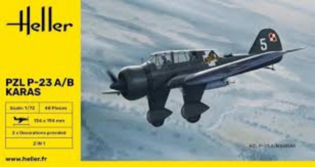 HELLER 80247 PZL P-23 A/B Karas échelle 1/72, Hobby & Loisirs créatifs, Modélisme | Avions & Hélicoptères, Neuf, Enlèvement ou Envoi
