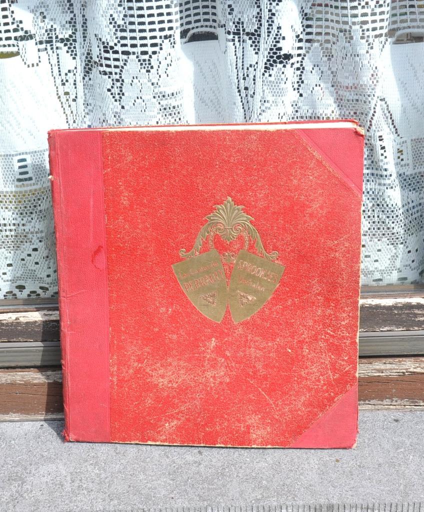 livre chromo chocolat victoria contes de perrault (x2023), Enlèvement ou Envoi, Utilisé