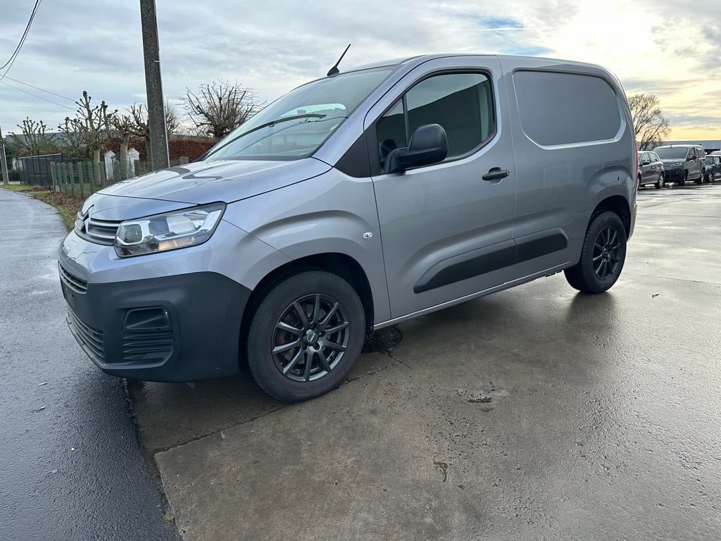 Citroën Berlingo 1.6hdi 100pk Euro 6b / Airco /Apple carpl, Auto's, Voorwielaandrijving, Stof, Citroën, Bedrijf