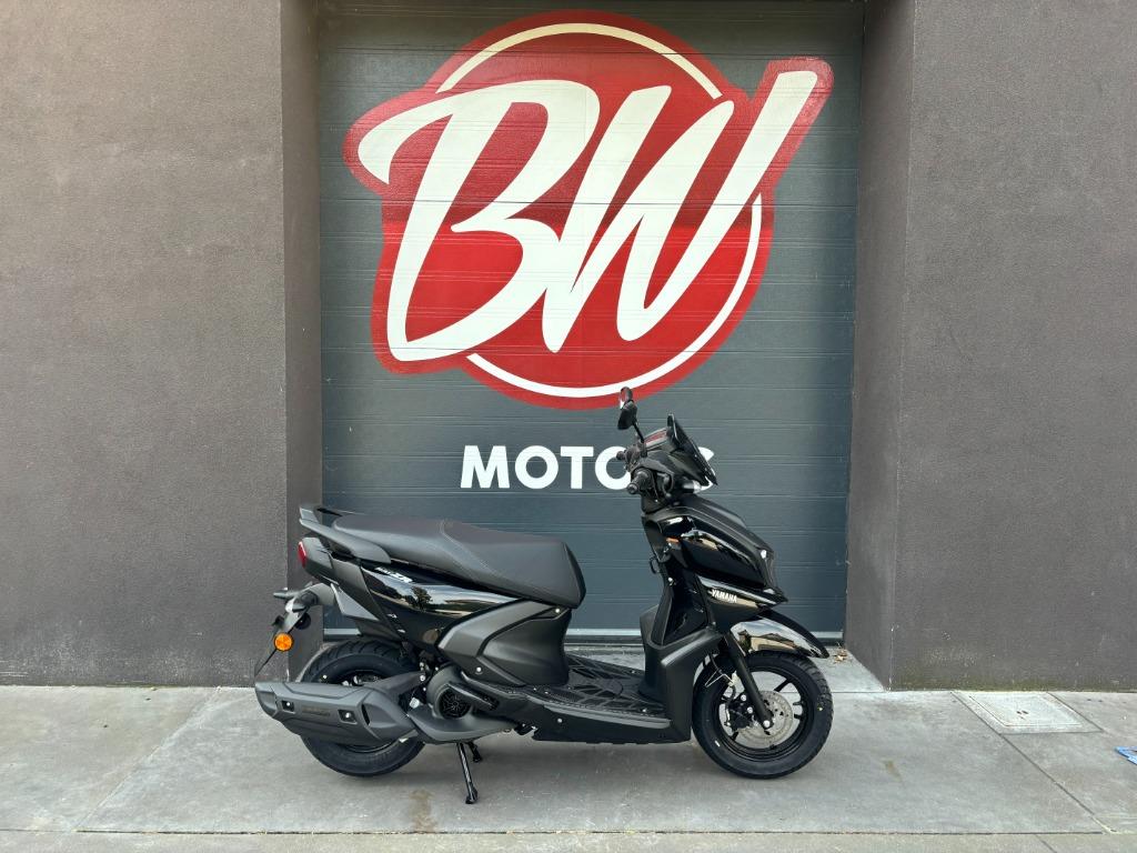 Yamaha RAYZR Midnight Black  @ BW Motors Mechelen, Motoren, Scooter, Bedrijf, 125 cc, 11 kW of minder