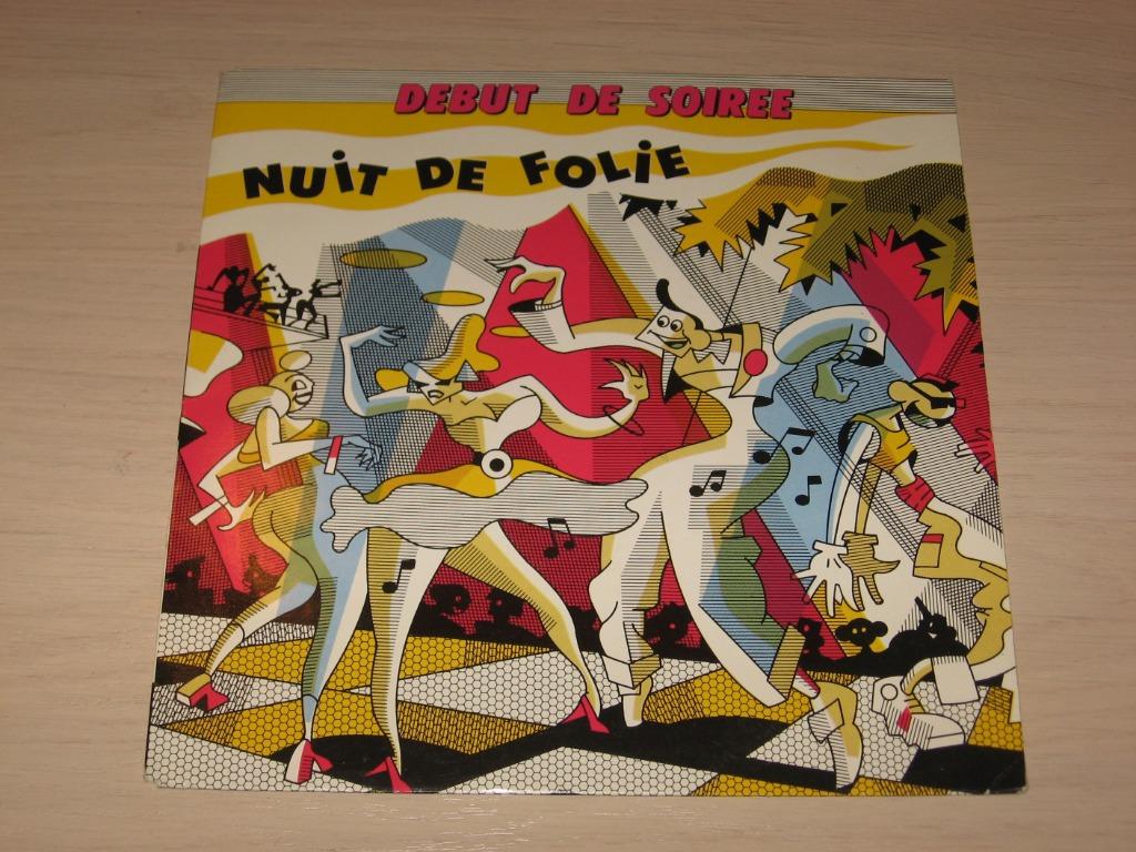 Disque vinyl 45 tours Debut De Soiree Nuit De Folie, Ophalen of Verzenden, Zo goed als nieuw, Disco