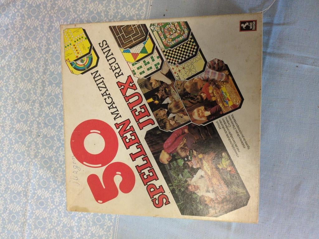 Ancienne boîte de jeux de société, Enlèvement, Utilisé