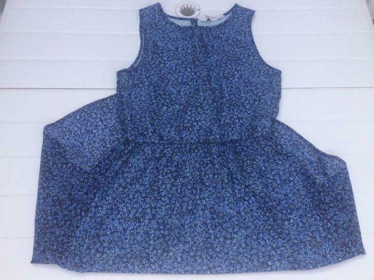 Blauw kleedje H&M, Enlèvement ou Envoi, Utilisé, Fille, Robe ou Jupe