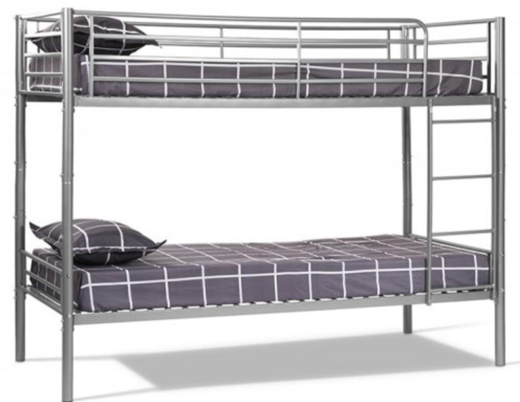 Stapelbed als nieuw, Ophalen, 90 cm, Eenpersoons, 160 tot 180 cm