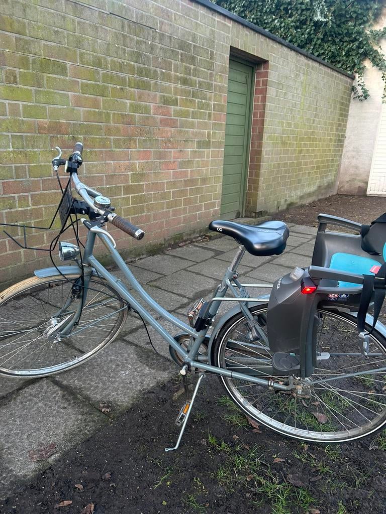 Blauwe damesfiets achielle, Autres marques, Vitesses, Enlèvement, Utilisé