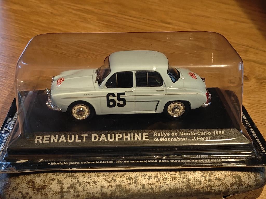 RENAULT DAUPHINE RALLYE DE MONTE-CARLO 1958, Ophalen of Verzenden, Nieuw, Auto