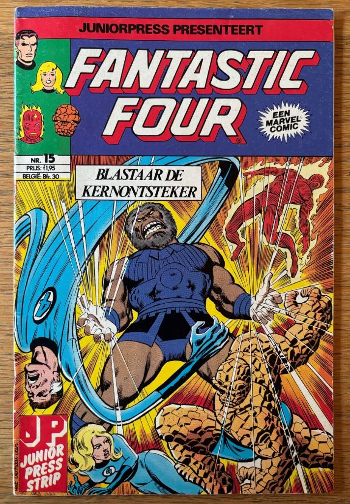 Marvel Comic: Fantastic Four nr. 15, Eén comic, Amerika, Ophalen of Verzenden, Zo goed als nieuw