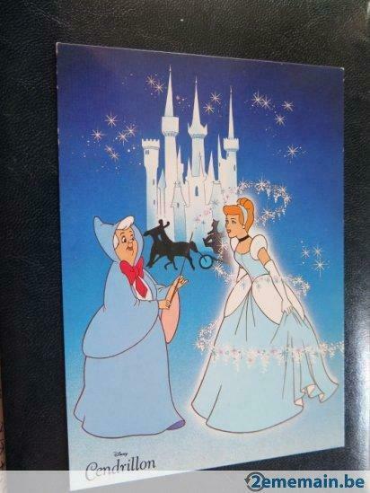 Disney postkaart  Assepoester, Ophalen of Verzenden, Nieuw