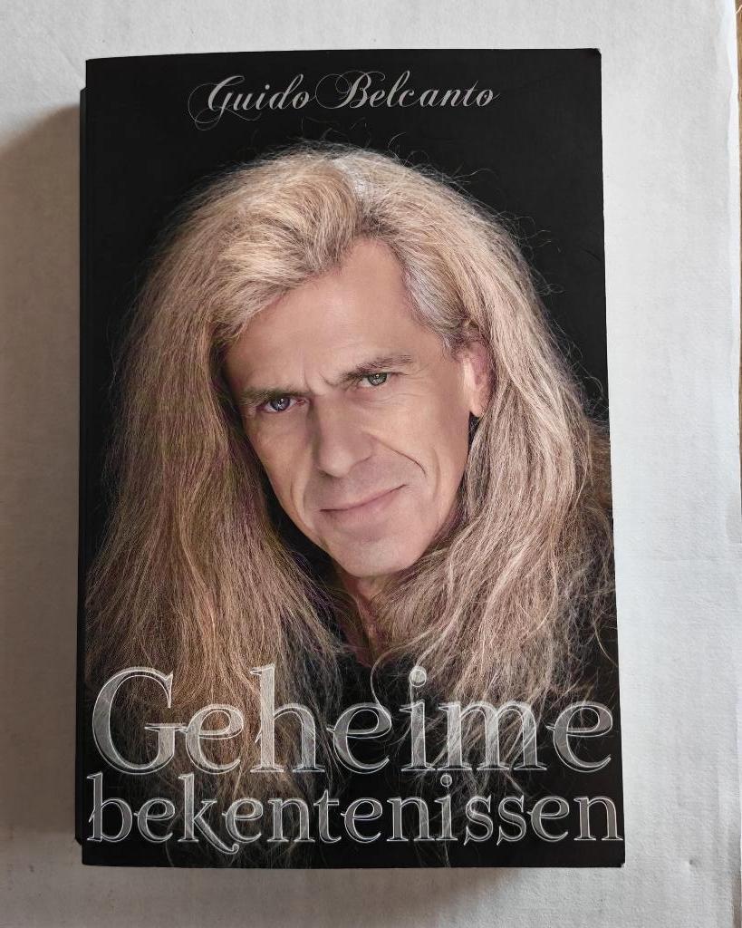 GUIDO BELCANTO - Geheime bekentenissen (boek), Boeken, Biografieën, Gelezen, Overige, Ophalen of Verzenden