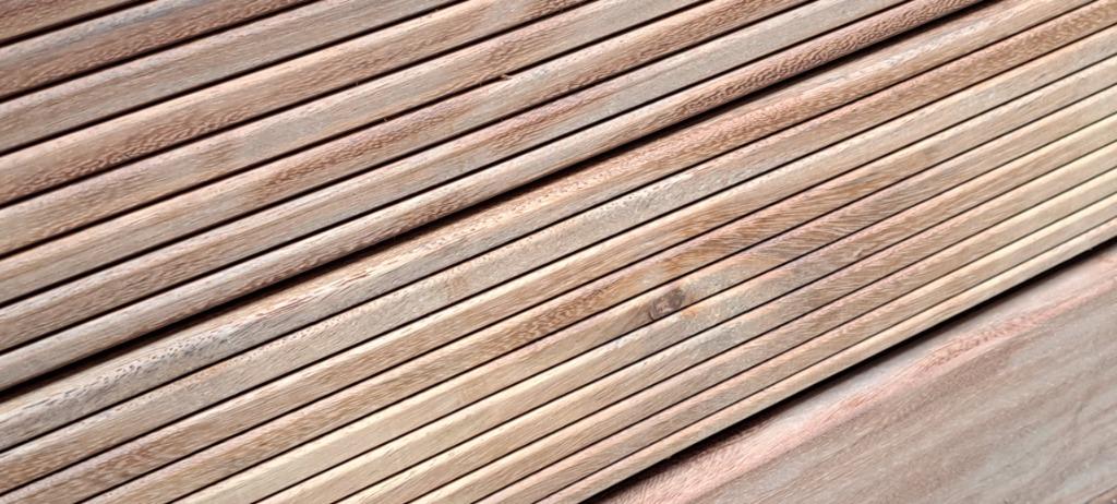 Terrasplanken Tropisch Hardhout, Tuin en Terras, Terrasdelen en Vlonders, Composiet, Ophalen