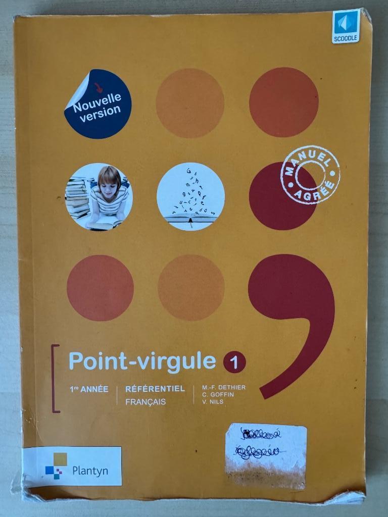 Point-virgule livre, Enlèvement, Utilisé