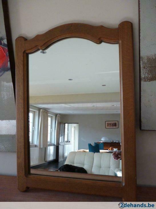 Miroir mural cadre de miroir en bois, Maison & Meubles, Accessoires pour la Maison | Miroirs, Utilisé, Enlèvement
