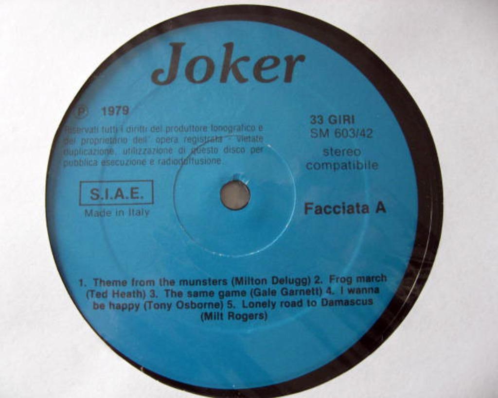 Joker Blauwe - Popcorn lp, Cd's en Dvd's, Vinyl | R&B en Soul, Zo goed als nieuw, Soul of Nu Soul, 12 inch, Ophalen of Verzenden