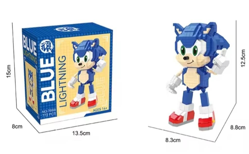 Sonic bouwstenen 3 varianten - Nieuw, Kinderen en Baby's, Speelgoed | Bouwstenen, Nieuw, Overige merken, Verzenden