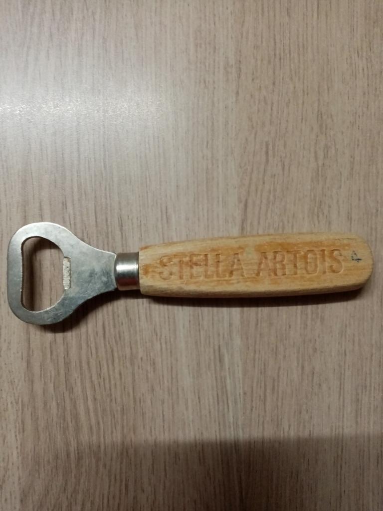 Stella Artois flessenopener 5€, Ophalen