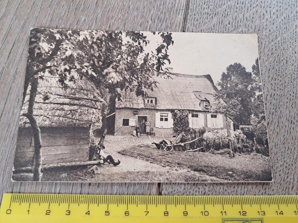 Onbeschreven pk van oude boerderij, Ophalen of Verzenden