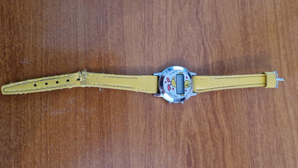 Montre Digital Quartz Vintage 80'S Titi (Tweety), Envoi, Utilisé, Jaune, Garçon ou Fille