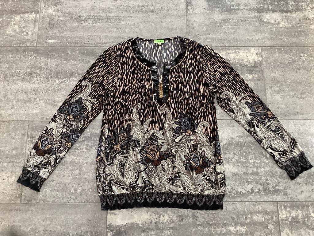 Shirt K-design M/L, Maat 38/40 (M), K-design, Zwart, Nieuw