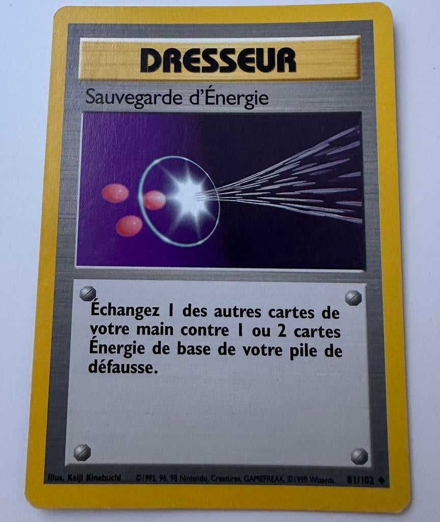 Carte sauvegarde d’énergie 1995, Enlèvement, Neuf, Cartes en vrac
