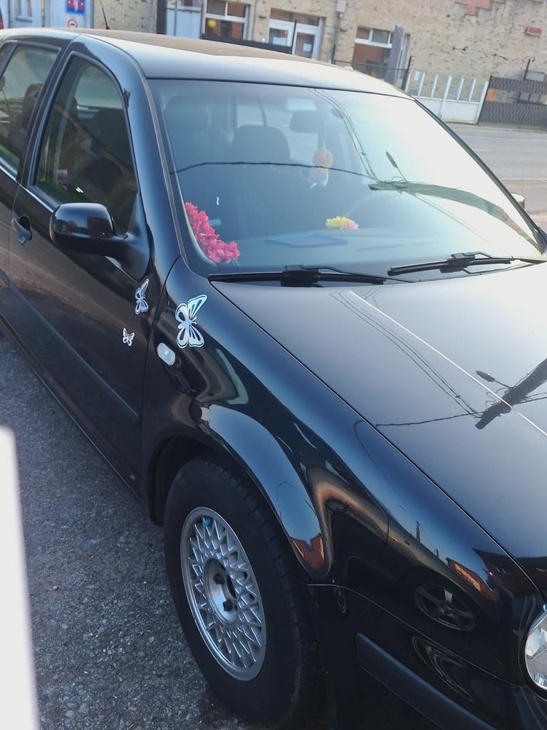 Golf4 sdi van bwj2000, Stof, Zwart, 4 cilinders, Zwart