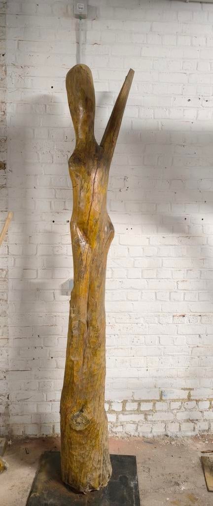 Grande sculpture de Roland Lavianne. Faire offre., Antiquités & Art, Art | Sculptures & Bois, Enlèvement ou Envoi