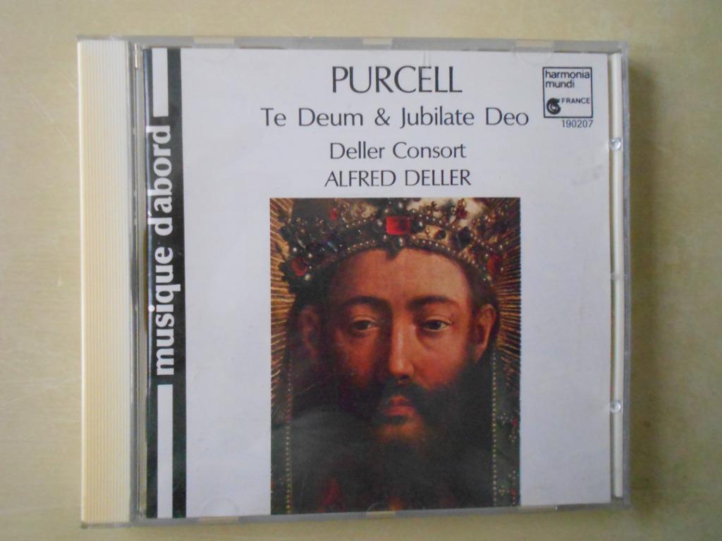Henry Purcell, Te Deum & Jubilate Deo, Deller Consort, Enlèvement ou Envoi, Baroque, Utilisé, Chant