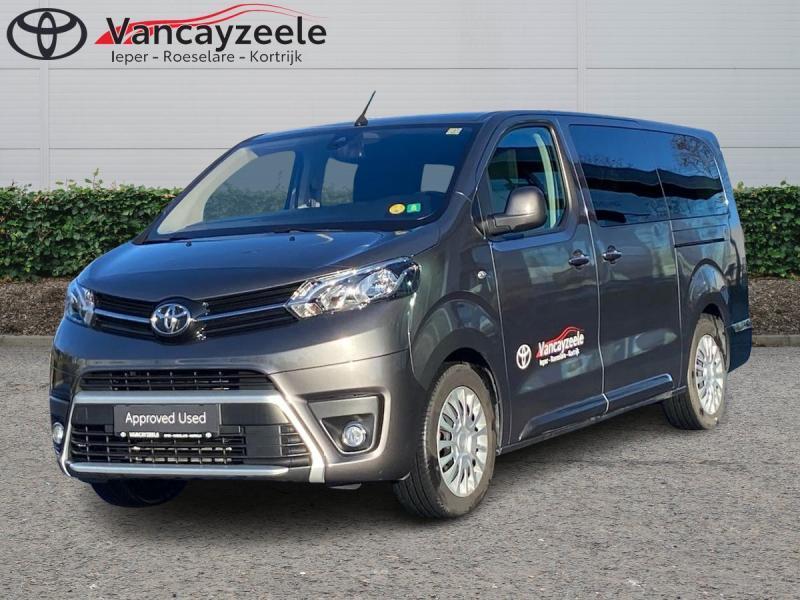 Toyota ProAce Verso MPV+CAM+NAV+sen voor&achter, Argent ou Gris, Euro 6, ProAce, Noir
