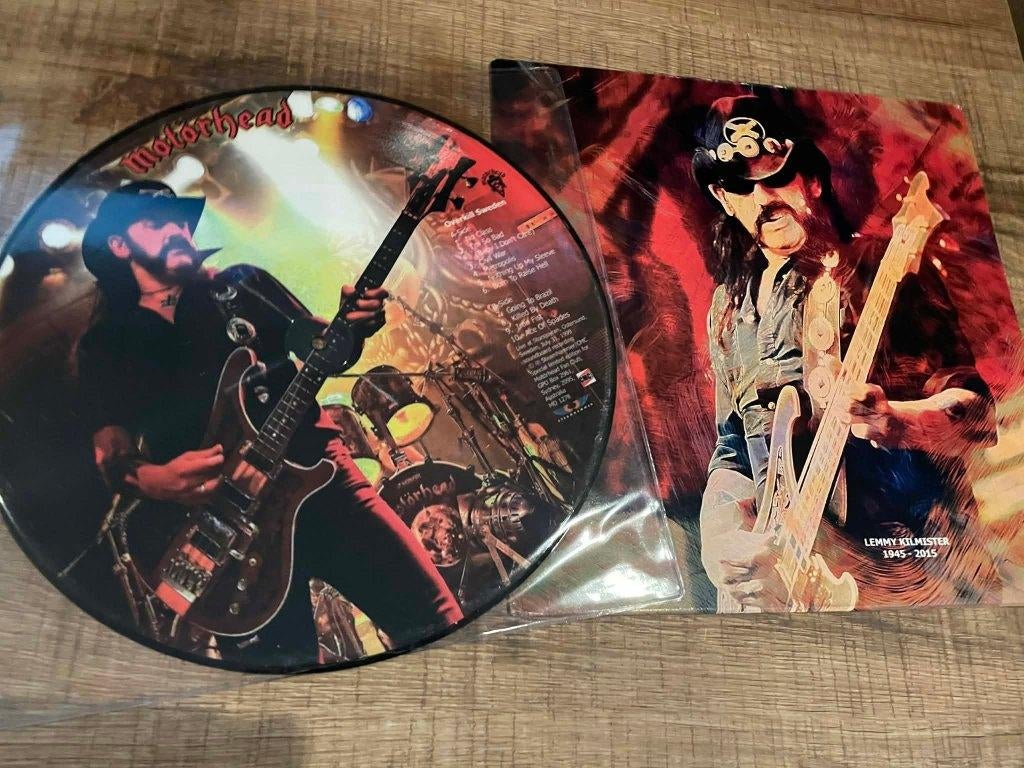 Motörhead - Lp - live in sweden . Picture disc ., Cd's en Dvd's, Vinyl | Hardrock en Metal, Ophalen of Verzenden, Zo goed als nieuw