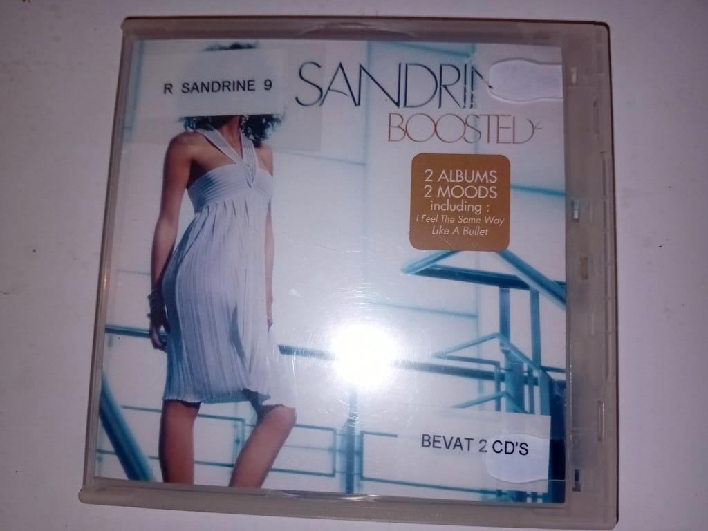 Boite CD boostée Sandrine, Enlèvement ou Envoi, Comme neuf, Coffret