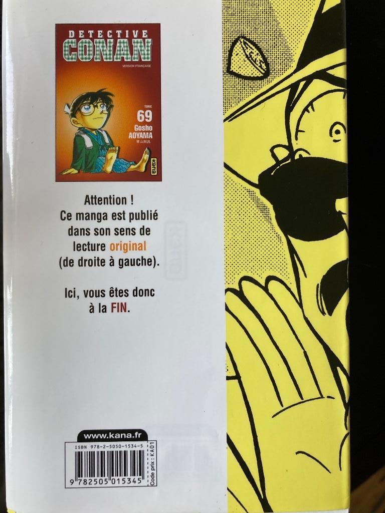 Manga Détective Conan, Eén stripboek, Ophalen of Verzenden, Zo goed als nieuw, Gosho