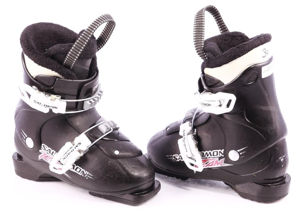 30 30,5 EU kinder skischoenen SALOMON T2, Gebruikt, Carve, Salomon, Ophalen of Verzenden