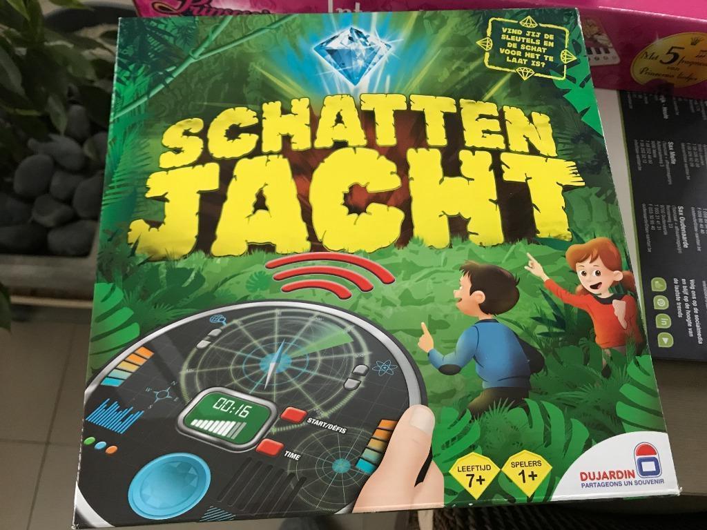schattenjacht (gezelschapsspel) als nieuw, Hobby en Vrije tijd, Ophalen of Verzenden, Zo goed als nieuw