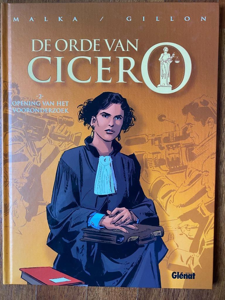 DE ORDE VAN CICERO -  Opening van het vooronderzoek, Boeken, Gelezen, Eén stripboek, Ophalen of Verzenden, Paul Gillon
