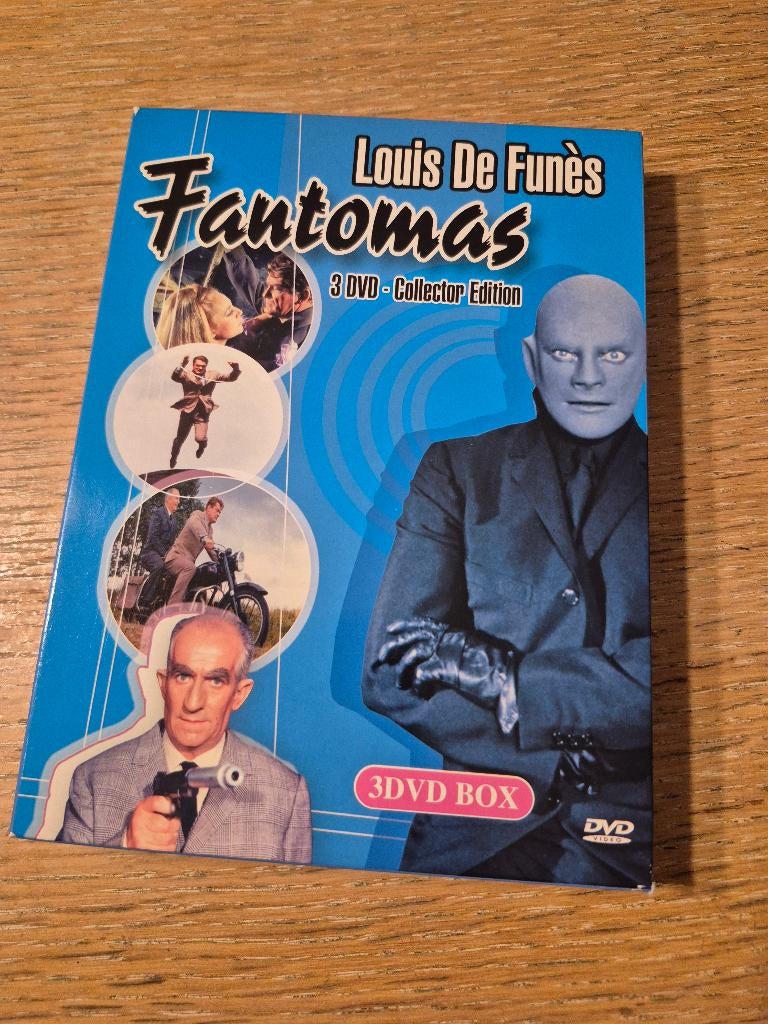 Dvd box Fantomas (3 dvd's collector edition), Cd's en Dvd's, Vanaf 12 jaar, Ophalen of Verzenden, Zo goed als nieuw, Actiekomedie