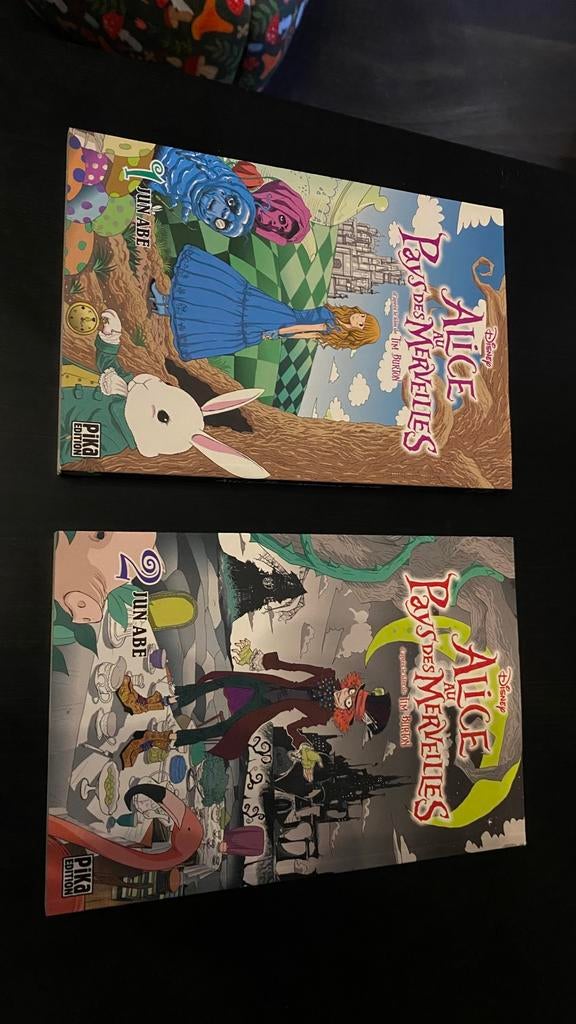 Manga Alice au pays des merveilles tome 1 et 2 (francais), Enlèvement, Neuf