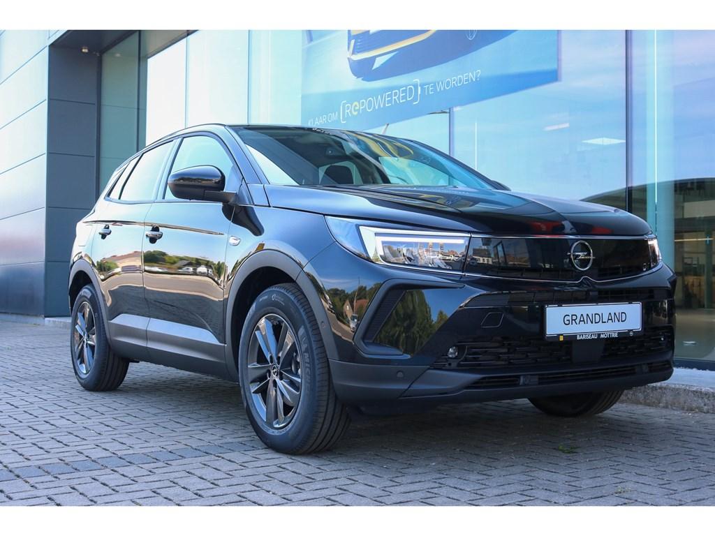 Opel Grandland 1.2B TURBO BUSINESS EDITION MT6 130PK, Zwart, 130 pk, 96 kW, Handgeschakeld