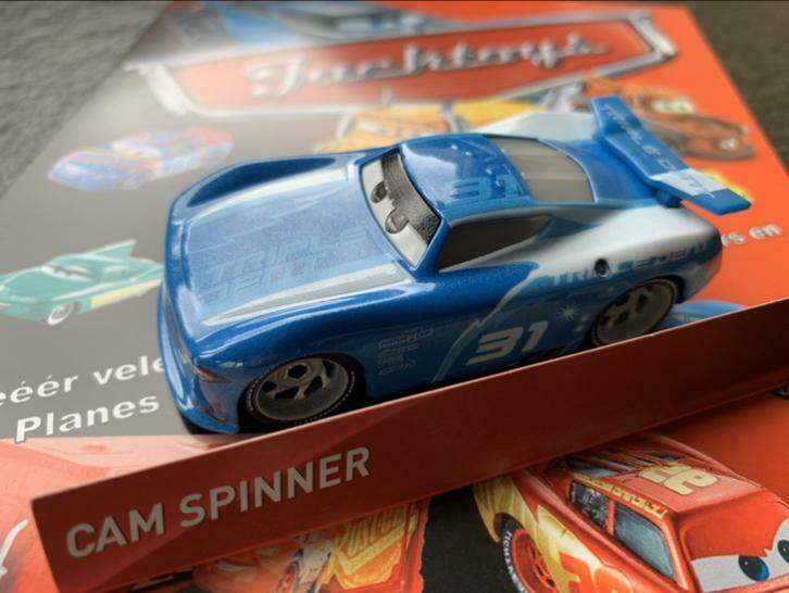 Cars Disney Cam Spinner, Ophalen of Verzenden, Nieuw