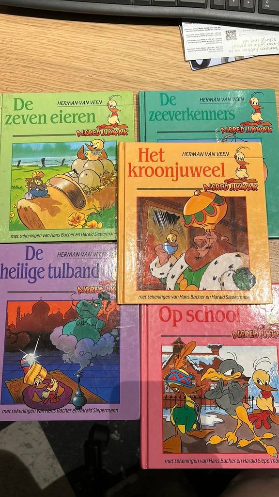 Alfred j. Kwak boekjes, Verzenden, Gelezen