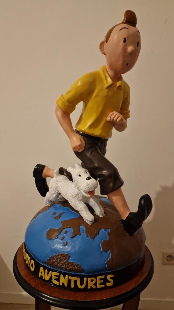 Statue décorative de Tintin, Enlèvement