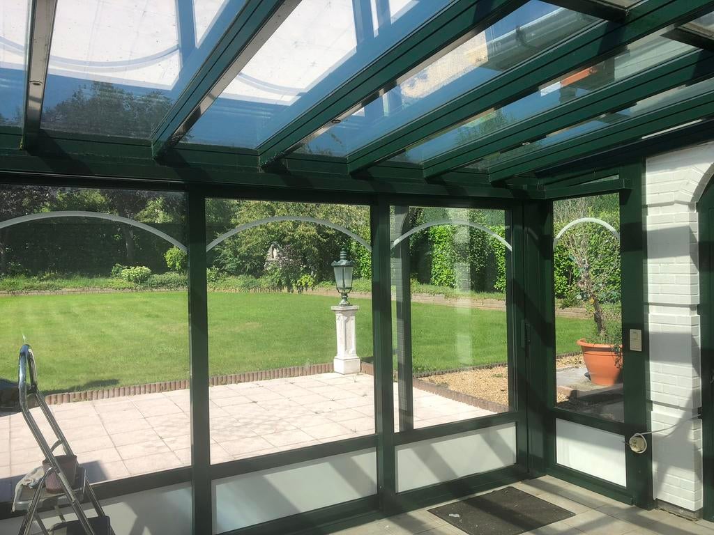 Veranda met 3 schuifdeuren, Doe-het-zelf en Bouw, Ophalen, Gebruikt, Aluminium, Overige typen