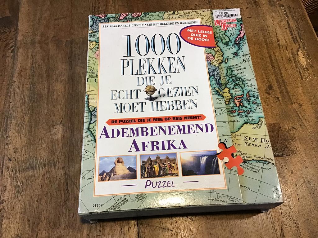 Puzzle africain à couper le souffle 1000 pièces, Enlèvement ou Envoi, Comme neuf