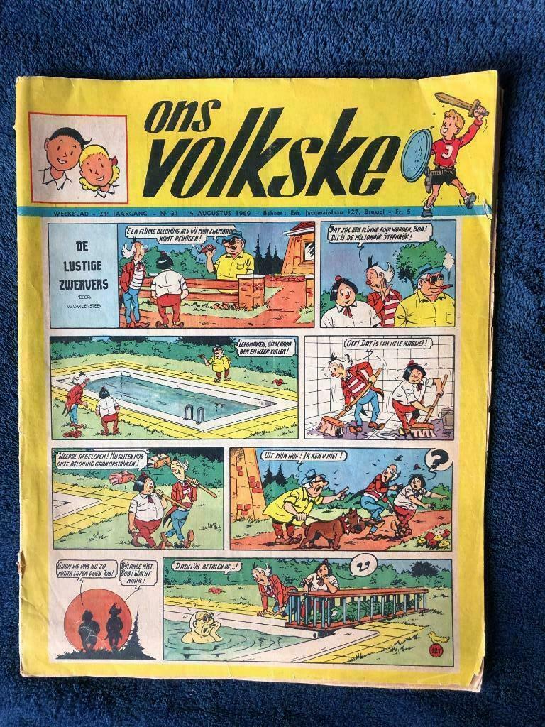 Ons Volkske (4 augustus 1960), Boeken, Stripverhalen, Ophalen of Verzenden, Gelezen