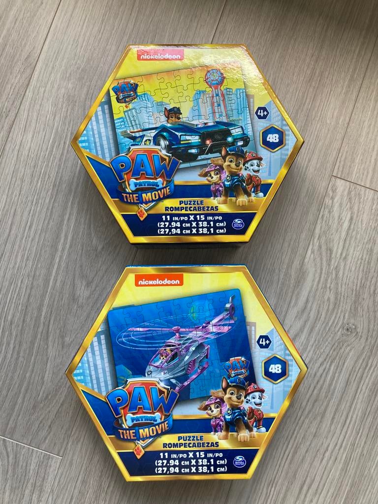 Paw patrol puzzels 48 stukken, Ophalen, Zo goed als nieuw