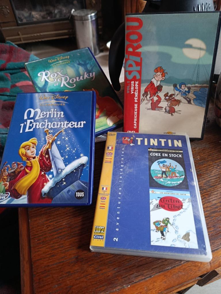 9dvd dessin animé, Cd's en Dvd's, Ophalen, Zo goed als nieuw, Europees, Tekenfilm