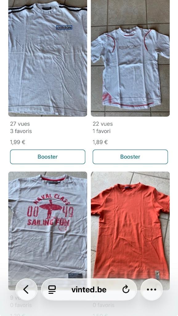Enfants de 1 à 16 ans : 0,60€ /vêtements dès 2 achetés, Kinderen en Baby's, Kinderkleding | Maat 104, Gebruikt, Jongen of Meisje